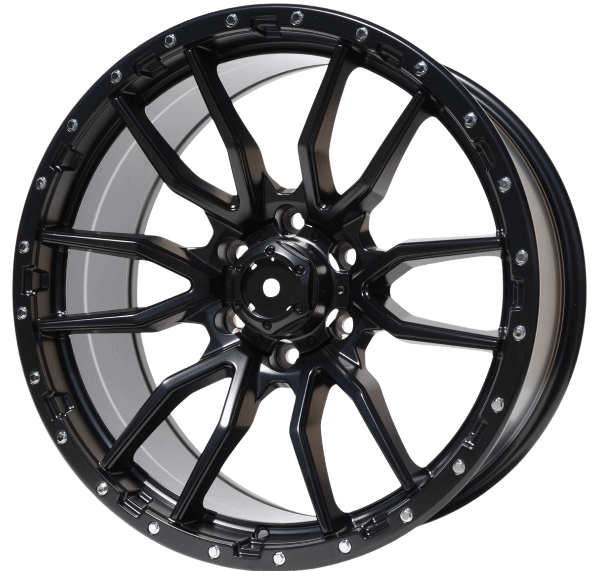PDW 6098 Alufælge 20" 9J 6x135 ET44 – Sort (sæt á 4)