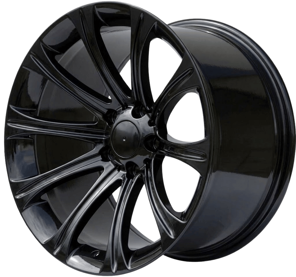PDW FBX548 Alufælge 18" 9/10J 5x120 ET20 – Sort (sæt á 4)