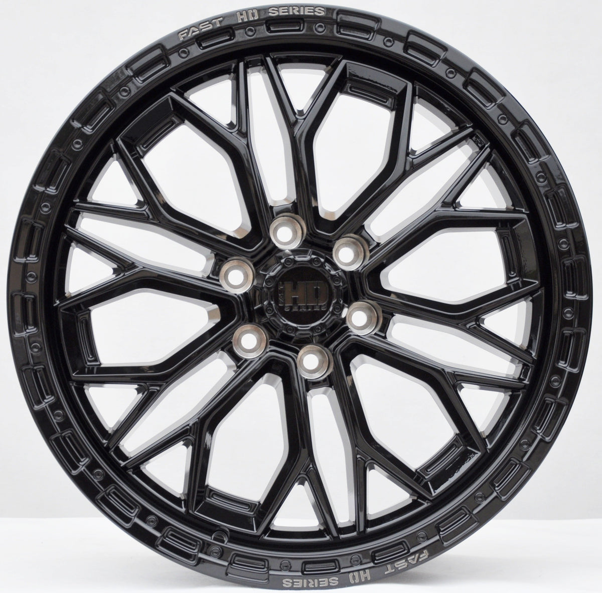 PDW 1972 Alufælge 22" 9J 6x139.7 ET26 – Sort (sæt á 4)