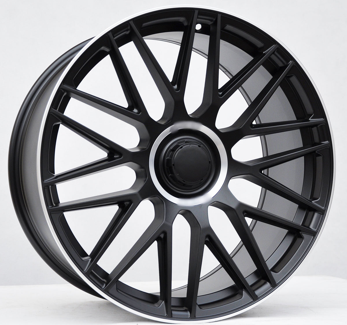 PDW y0207 Alufælge 20" 9/10J 5x112 ET30 – Sort (sæt á 4)