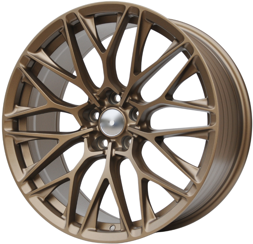Toro Corsa GL039 Alufælge 18" 8J 5x108 ET35 – Bronze mat (sæt á 4)