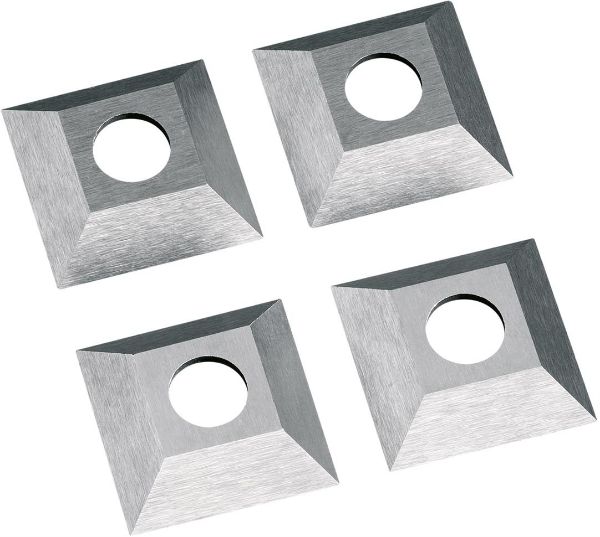 Flex platter til rendejernsfræser HSS, 21x21 mm (4 stk)