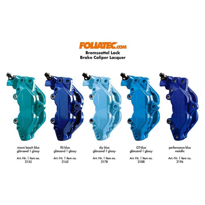 Foliatec Bremsekaliberlak performance blue metallic