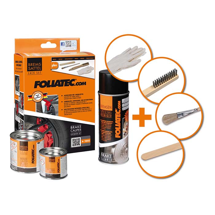 Foliatec Bremsekaliberlak combat green pensel