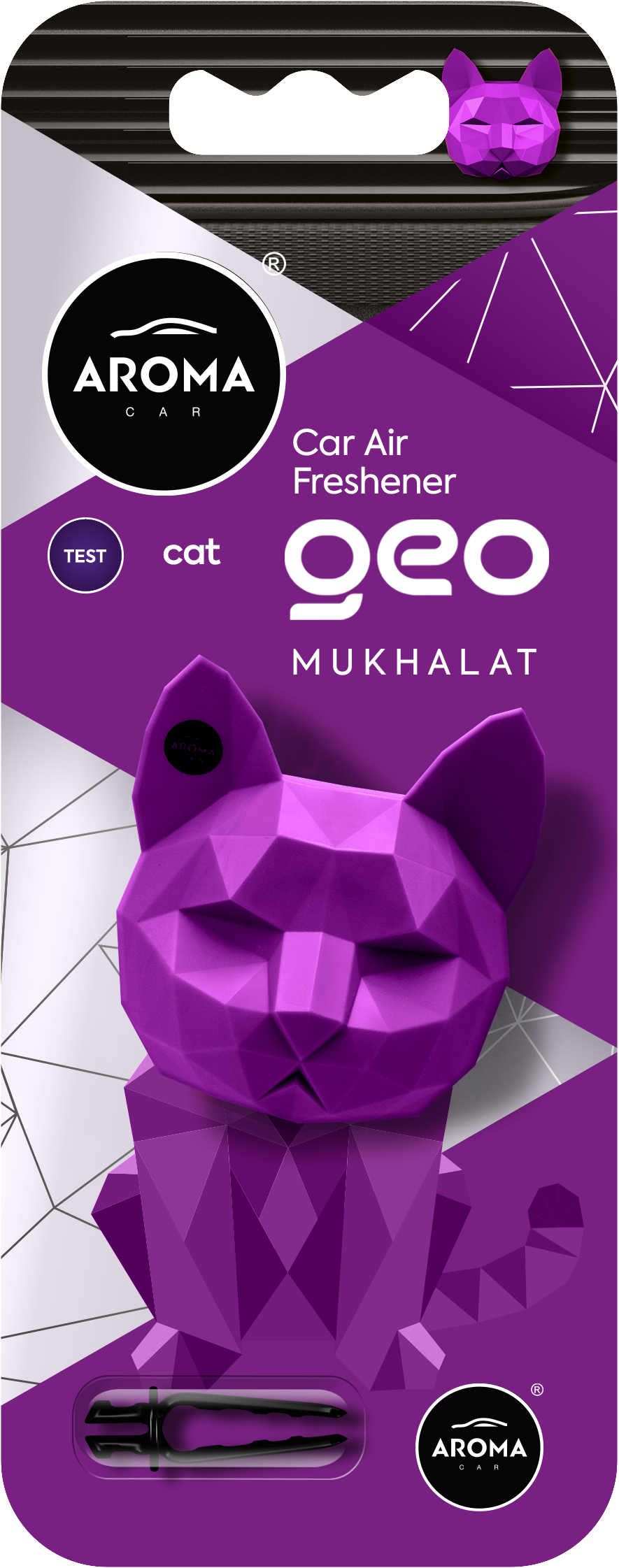 AromaCar Geo 3D Cat Mukhalat
