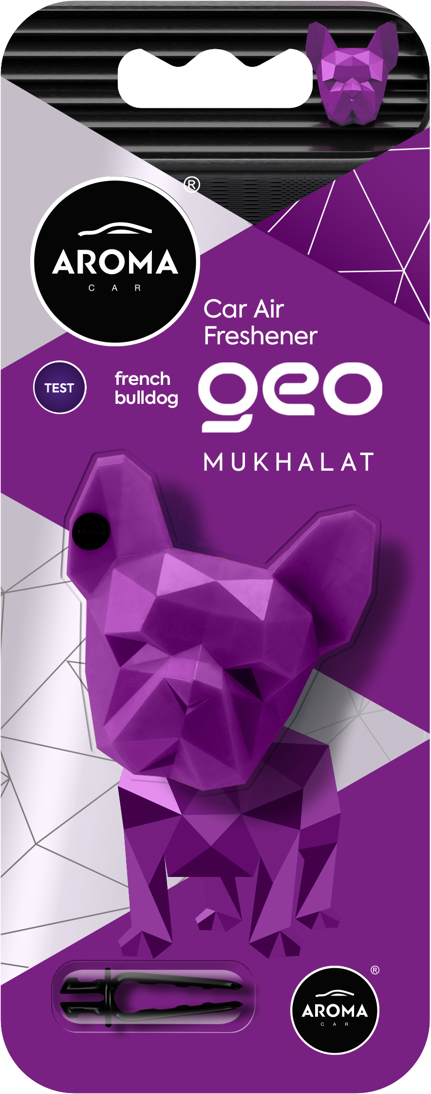 AromaCar Geo 3D Dog Mukhalat