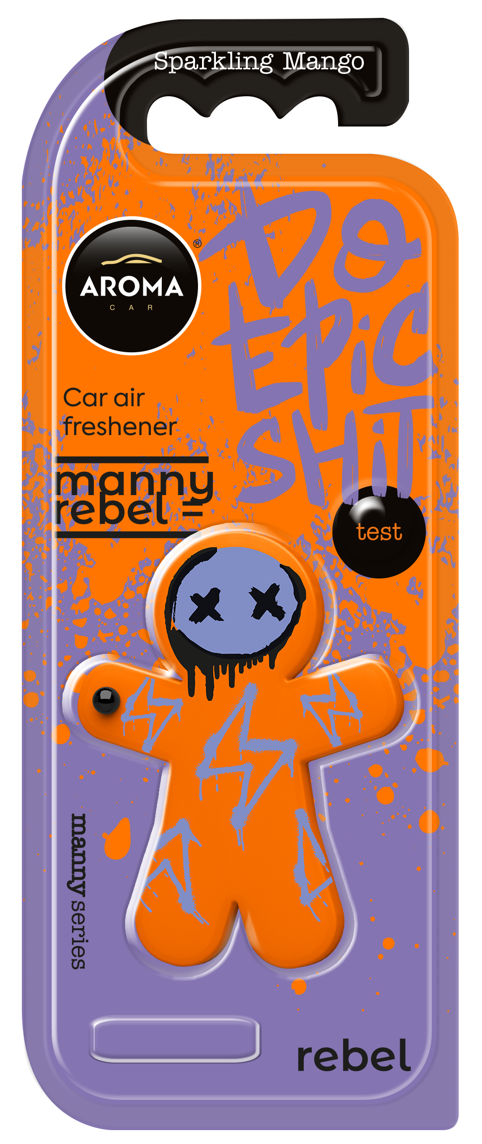 AromaCar Manny Rebel Sparkling Mango