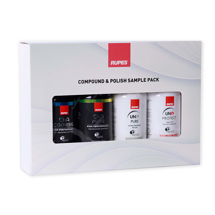 Rupes Compound & Polish Prøvepakke– 4 x 125 ml