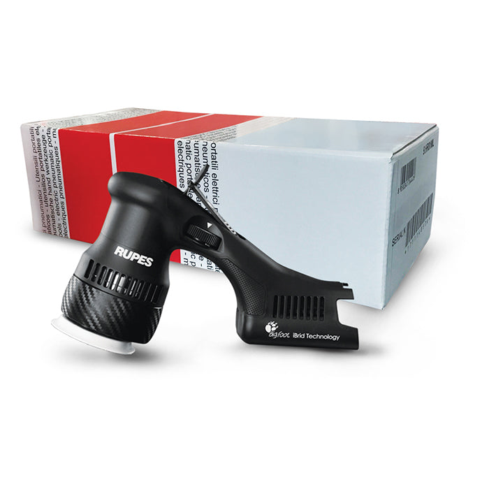 Rupes HLR75 Mini iBrid – Batteridrevet Dual Action Polermaskine, kun maskine (Ø75 mm, 12 mm udsving)