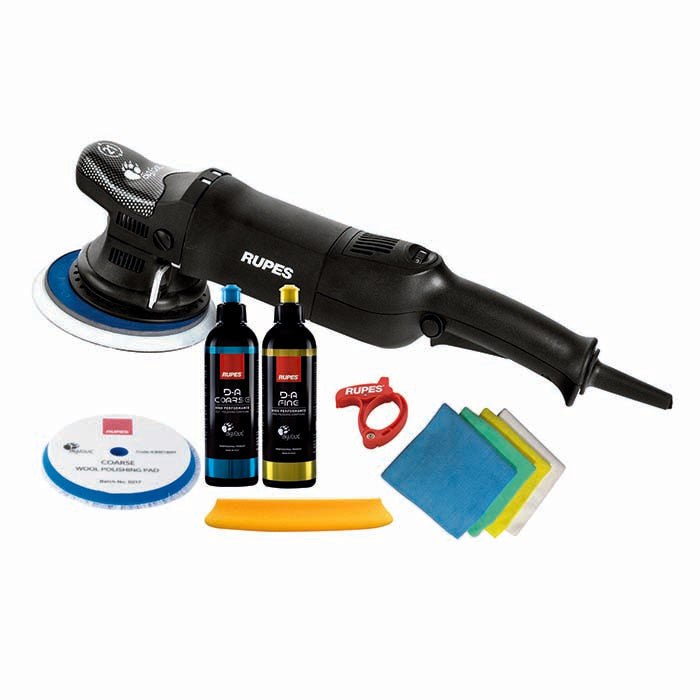 Rupes LHR21ES BigFoot – Dual Action Polermaskine, BAS Kit (Ø150 mm, 21 mm udsving)