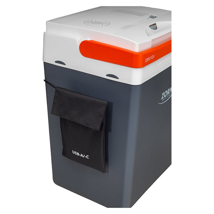 ZORN 25L elektrisk køleboks 12/230V og USB