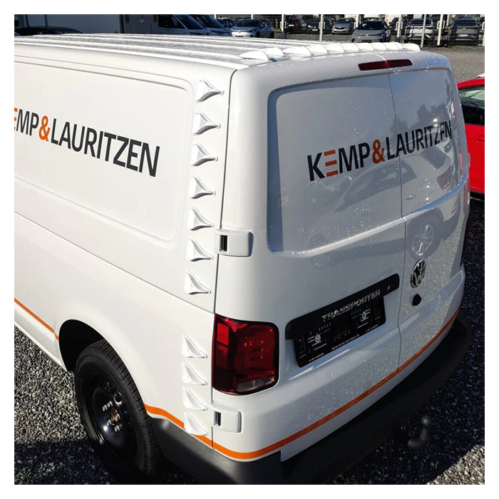 V Spoilers Kit til Varebil 30 stk. Hvid