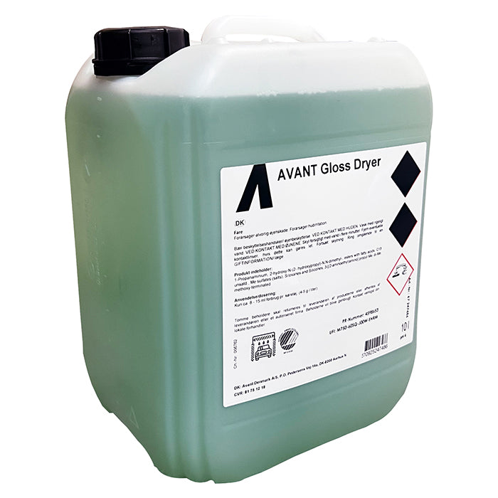 Avant Gloss Dryer Svanemærket (10 liter)