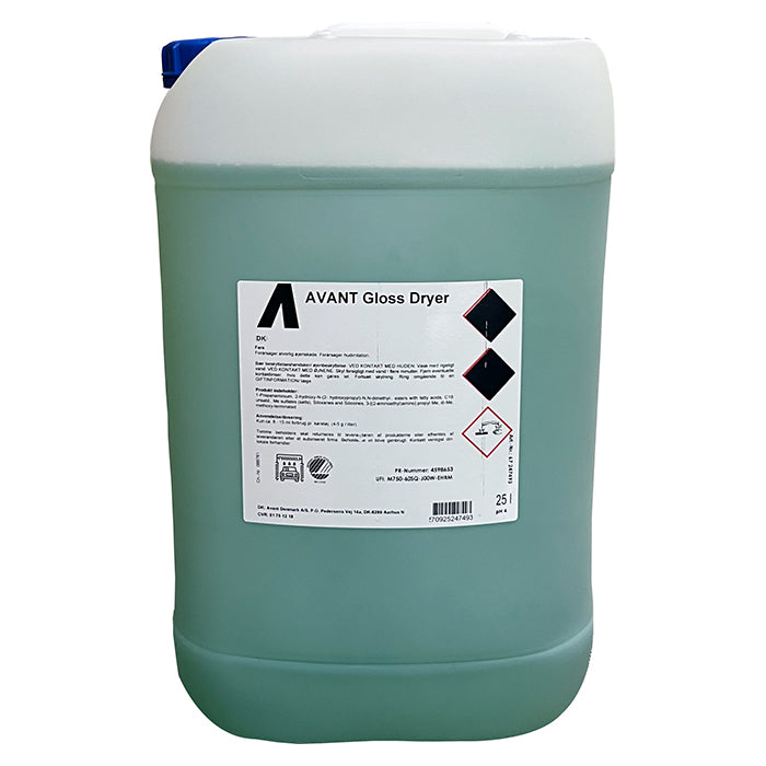 Avant Gloss Dryer Svanemærket (25 liter)