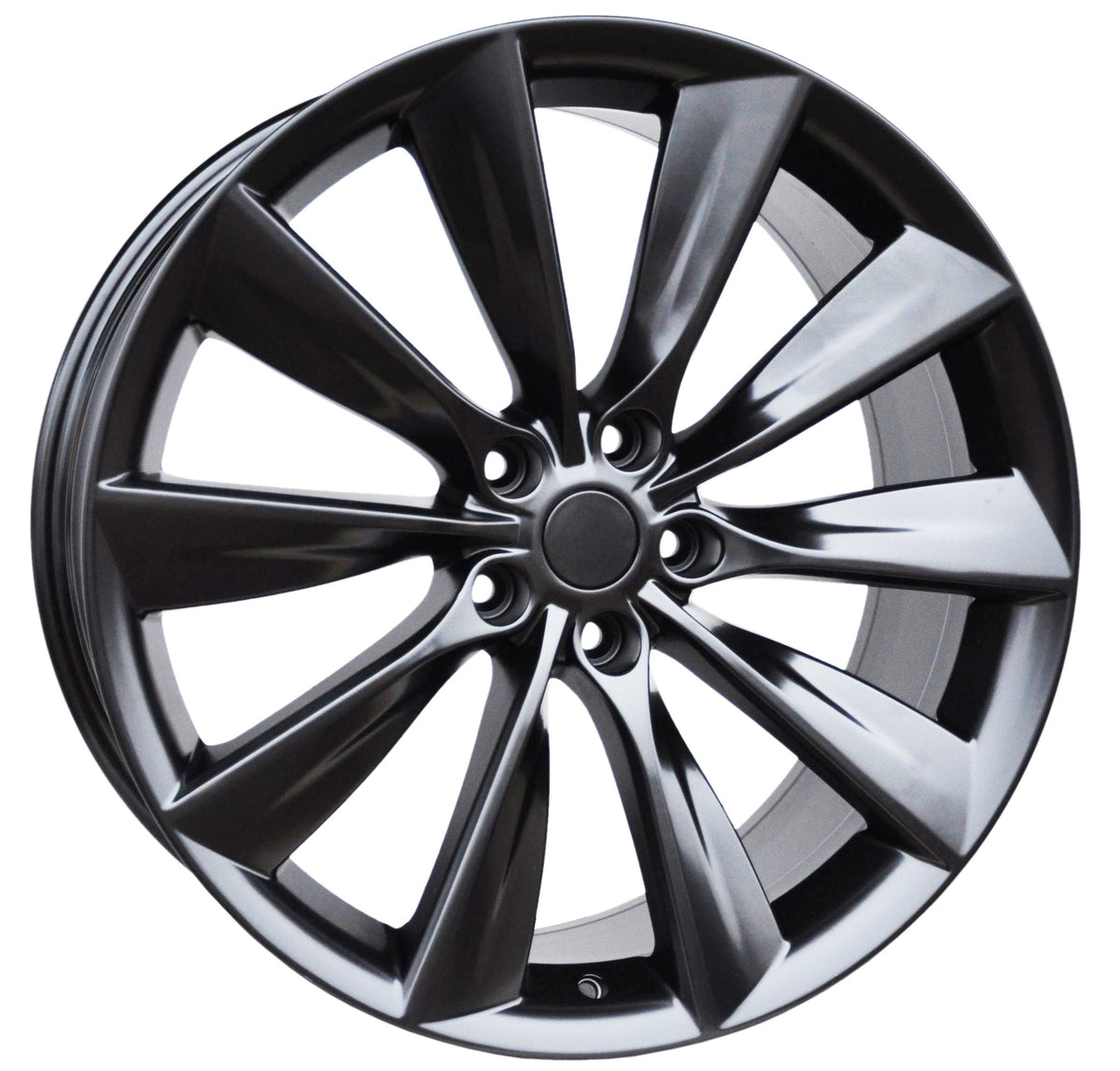PDW 1385 Alufælge 21" 8,5/9J 5x120 ET40 – Sort (sæt á 4)