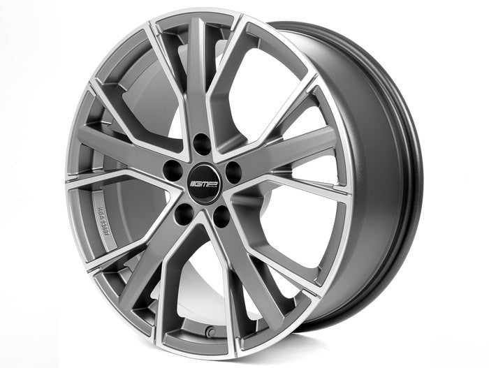 GMP Italia GUNNER Alufælge 20" 5x112 ET20 – Poleret/grafit mat (sæt á 4)