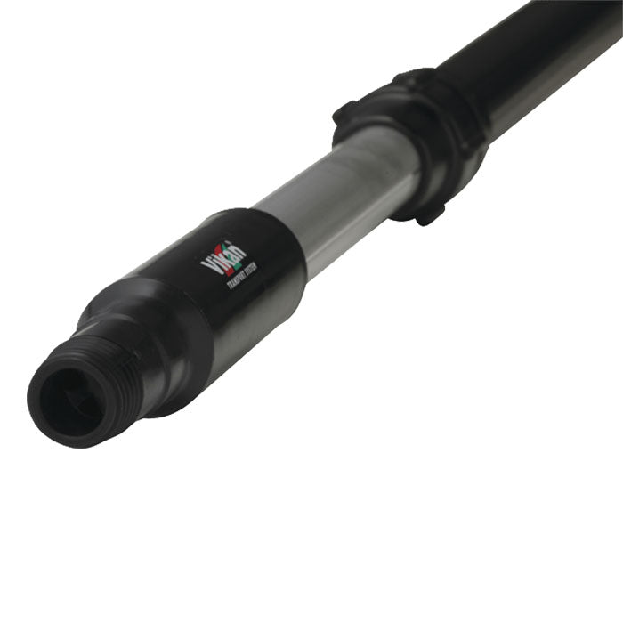 Vikan Teleskopskaft 100-160 cm – Aluminium med Vandgennemløb