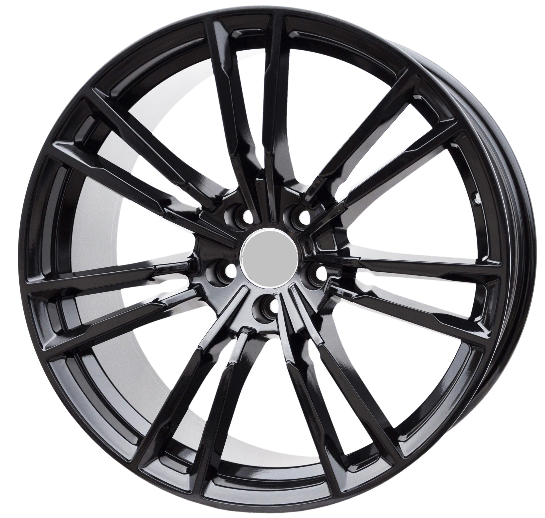 PDW 7065 Alufælge 20" 5x120 ET33 – Sort (sæt á 4)