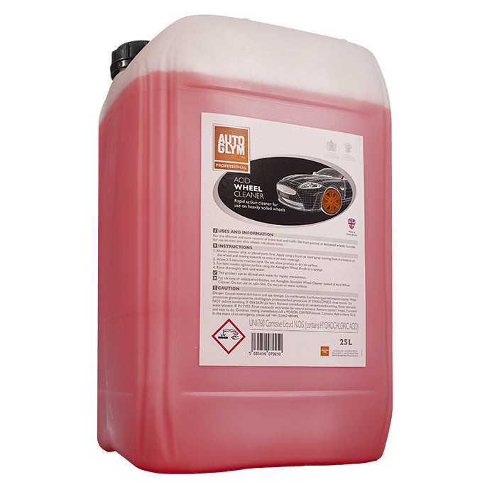 Autoglym Acid Wheel Cleaner Fælgrens Med Syre (25 liter)
