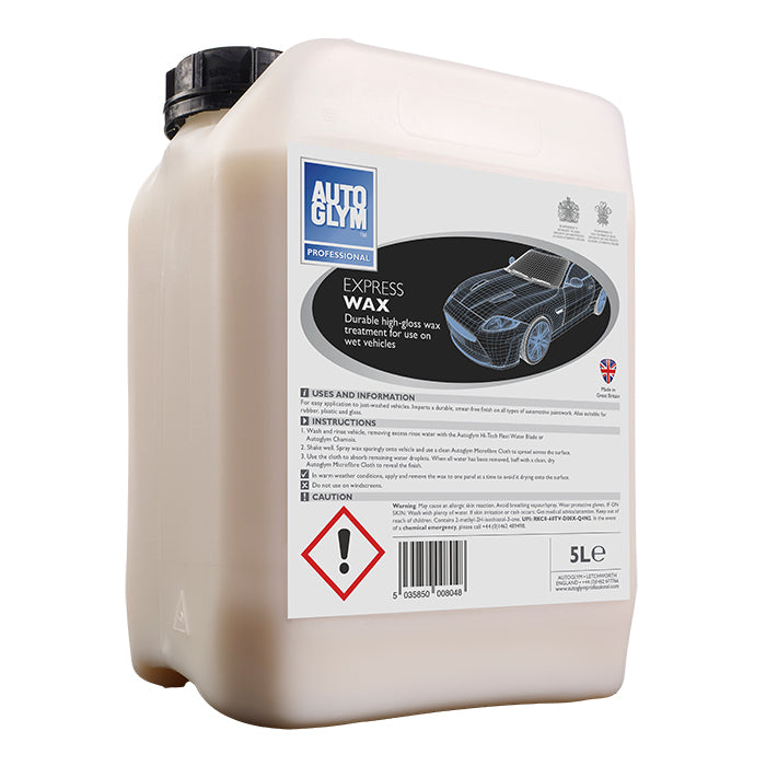 Autoglym Express Wax Flydende Carnauba Voks (5 liter)