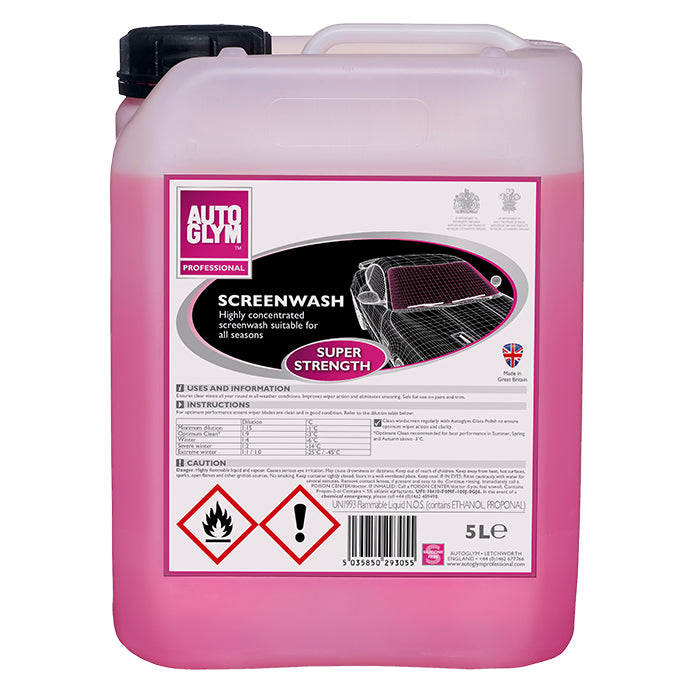 Autoglym Screenwash Super Strength Sprinklerkoncentrat (5 liter)
