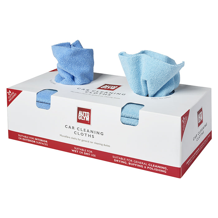 Autoglym Mikrofiberklude i kasse 250gsm 32x32cm 24 stk