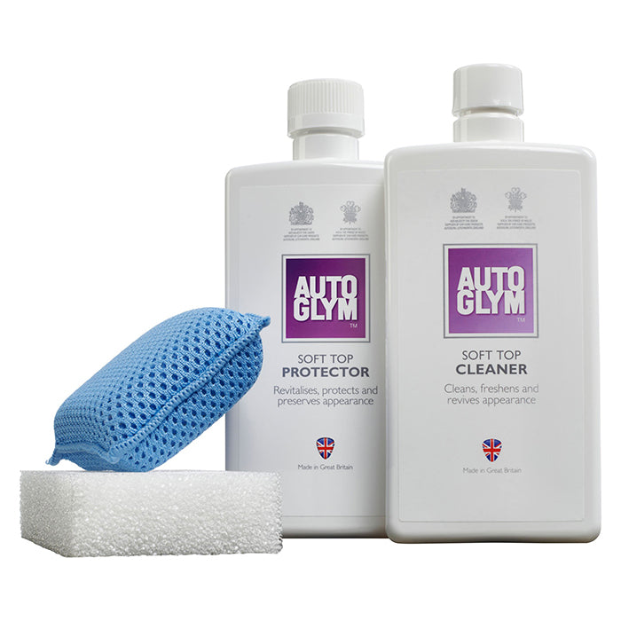 Autoglym Soft Top Clean & Protect Kalechepleje Sæt (2x500 ml)