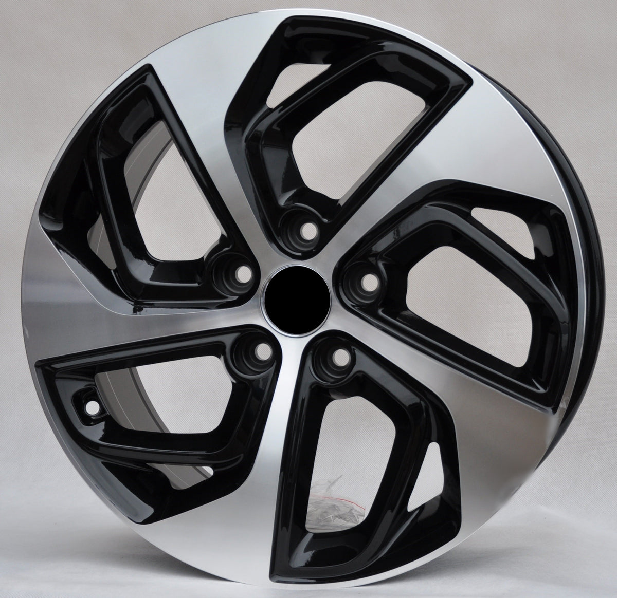 PDW 1278 Alufælge 19" 5x114.3 ET53 – Poleret/sort (sæt á 4)