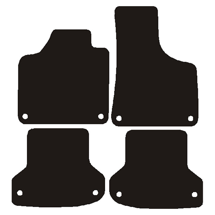 Velour måtter Audi A3 2003-2012