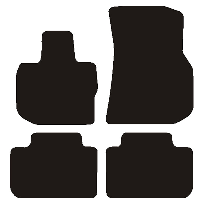 Velourmåtter BMW X3, X4, iX3 (G01, G02, G08) 2021-