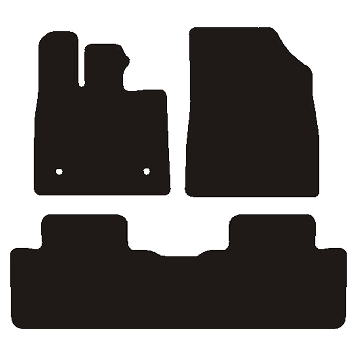 Velour Måtter BYD Seal U 2023-