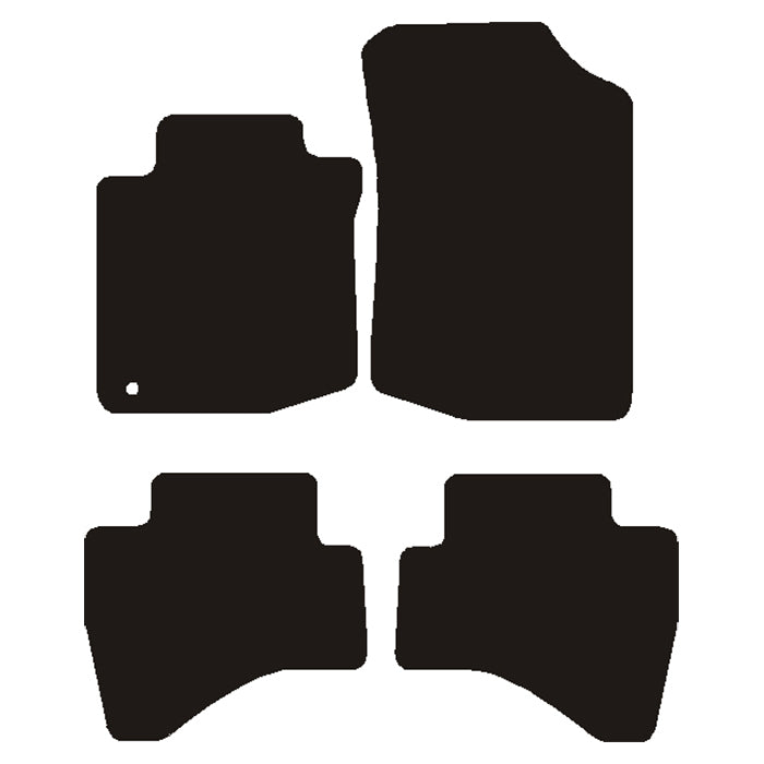 Velour måtter Citroen C1 2005-2011