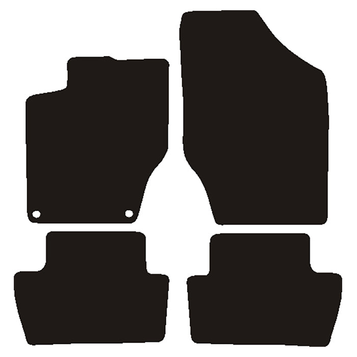 Velour måtter Citroen C4/DS4 2010-