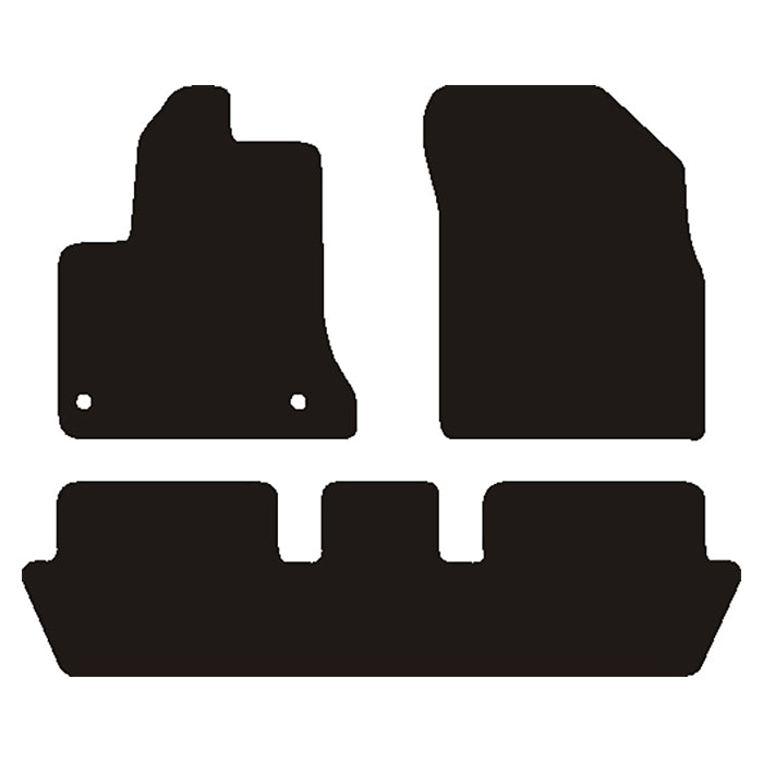 Velour måtter Citroen C4 Picasso 5P 2006-2012