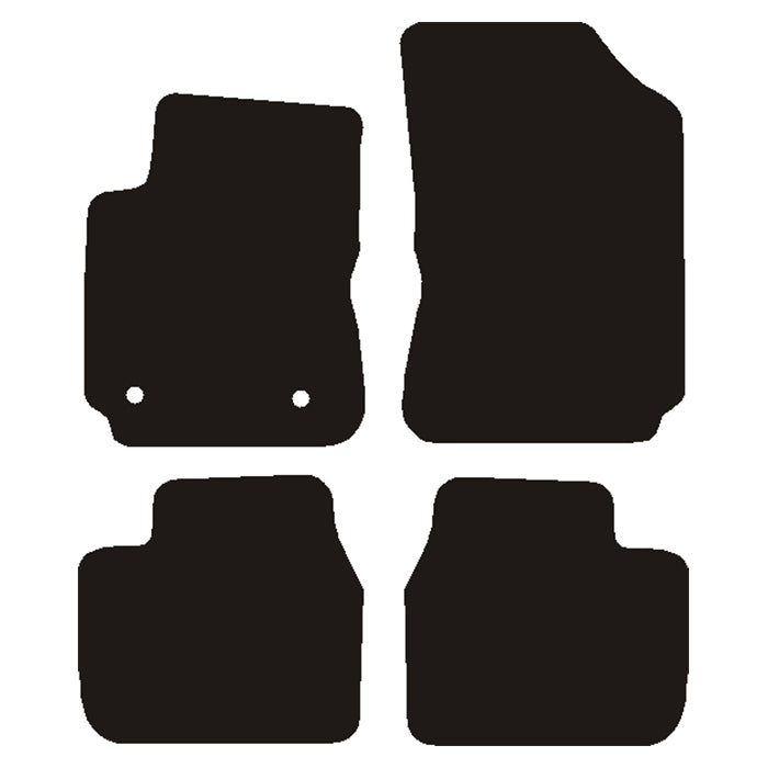 Velour måtter Citroen Cactus 2012-