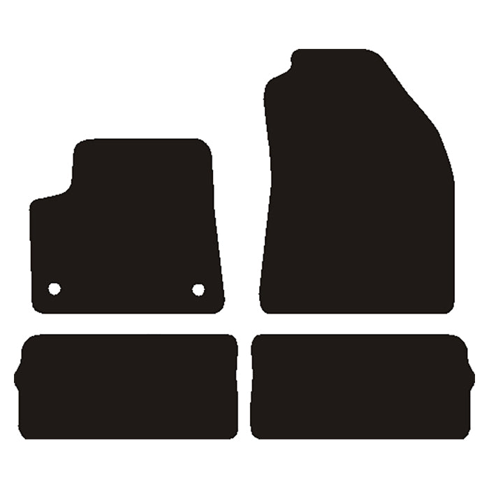 Velour Måtter Citroën ë-C3 IV 2024-