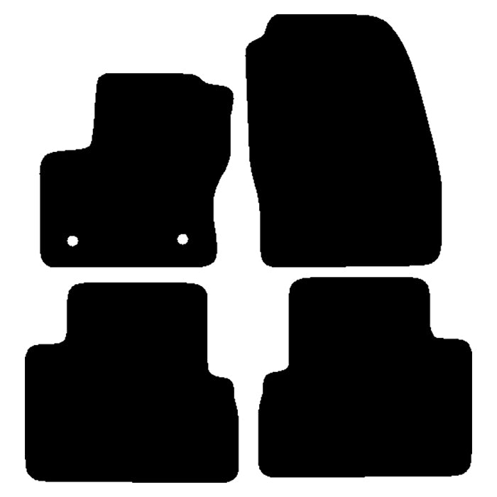 Velour måtter Ford C-MAX 2011-2019