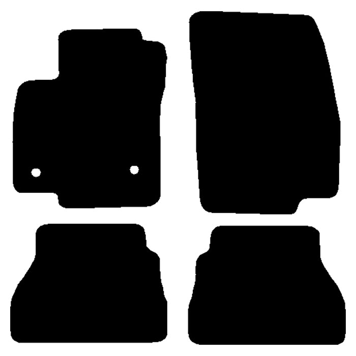 Velour måtter Ford B-MAX 2012-