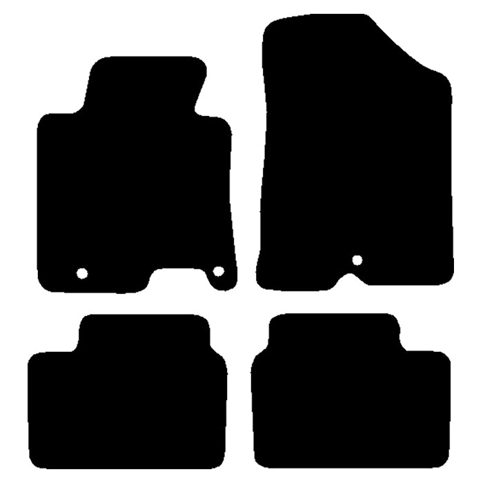Velour måtter Kia Cee'd 08/2012-2018