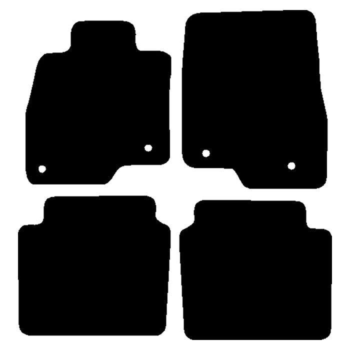 Velour måtter Mazda 6 4/5d 2012-