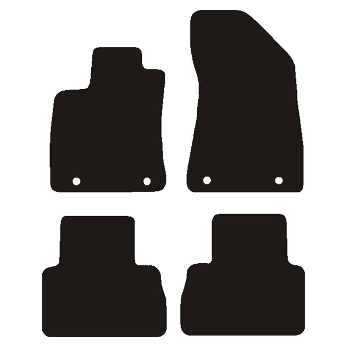 Velour måtter MG ZS EV 05/2020-