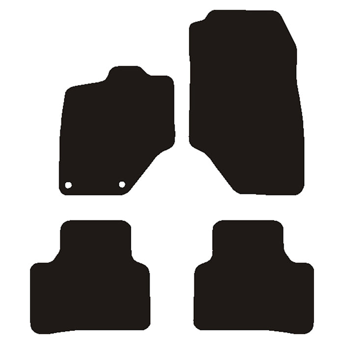 Velour Måtter Peugeot e-5008 III (P67) 2024-