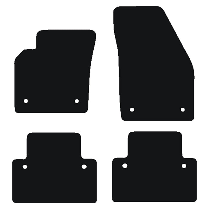 Velour måtter Volvo V50 2004-2007