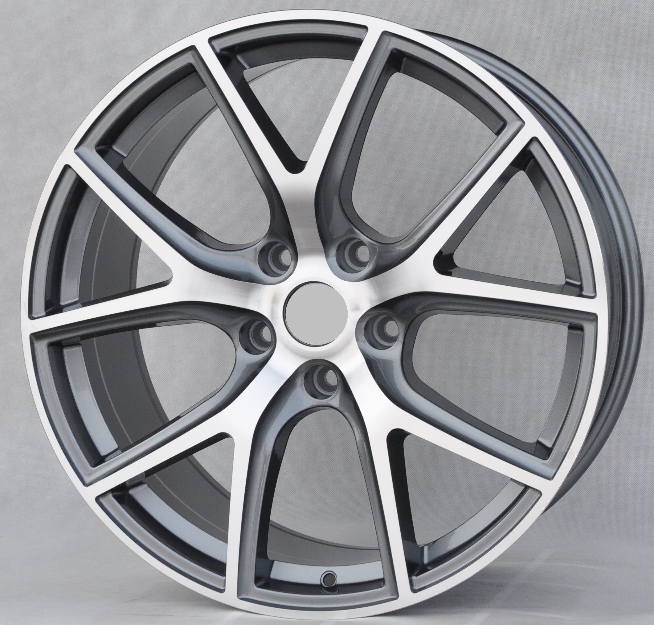 PDW 5315 Alufælge 20" 5x127 ET35 – Poleret/grafit (sæt á 4)