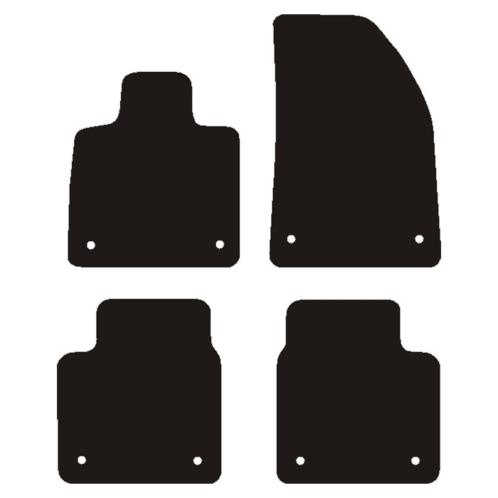 Bilmåtter Polestar 4 (P417) 2024- Velour