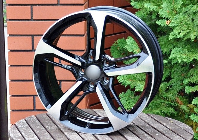 PDW 992/513 Alufælge 22" 5x112 ET30 – Poleret/sort (sæt á 4)