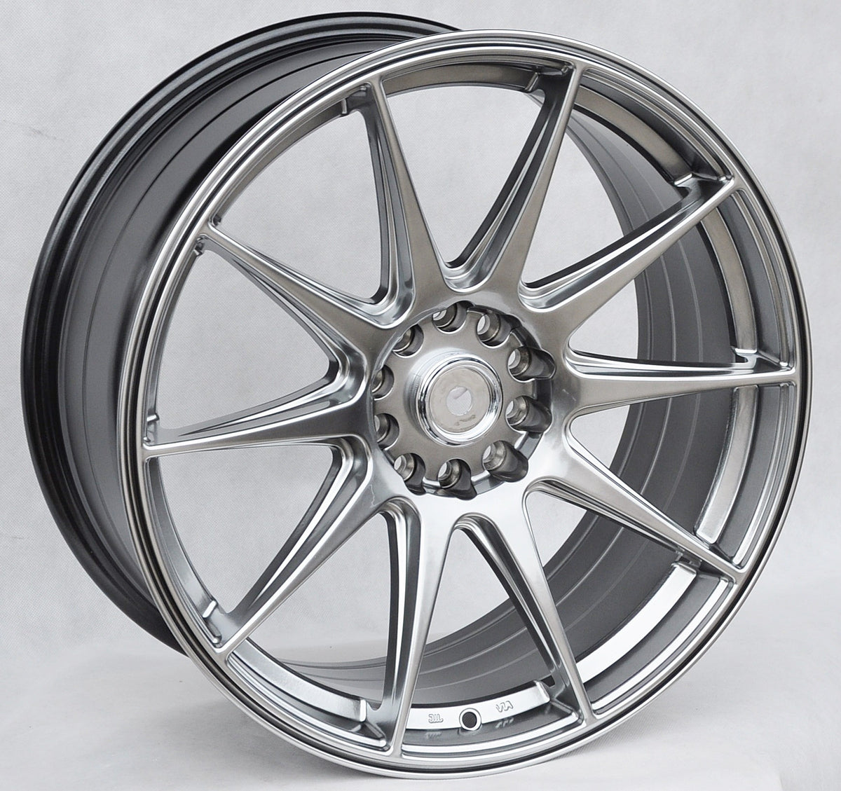 PDW 266 Alufælge 19" 8,5J 5x120 ET30 – Røgfarvet (sæt á 4)