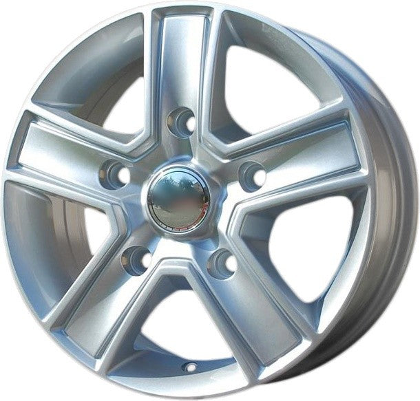 PDW 473 Alufælge 16" 5x160 ET58 – Sølv (sæt á 4)