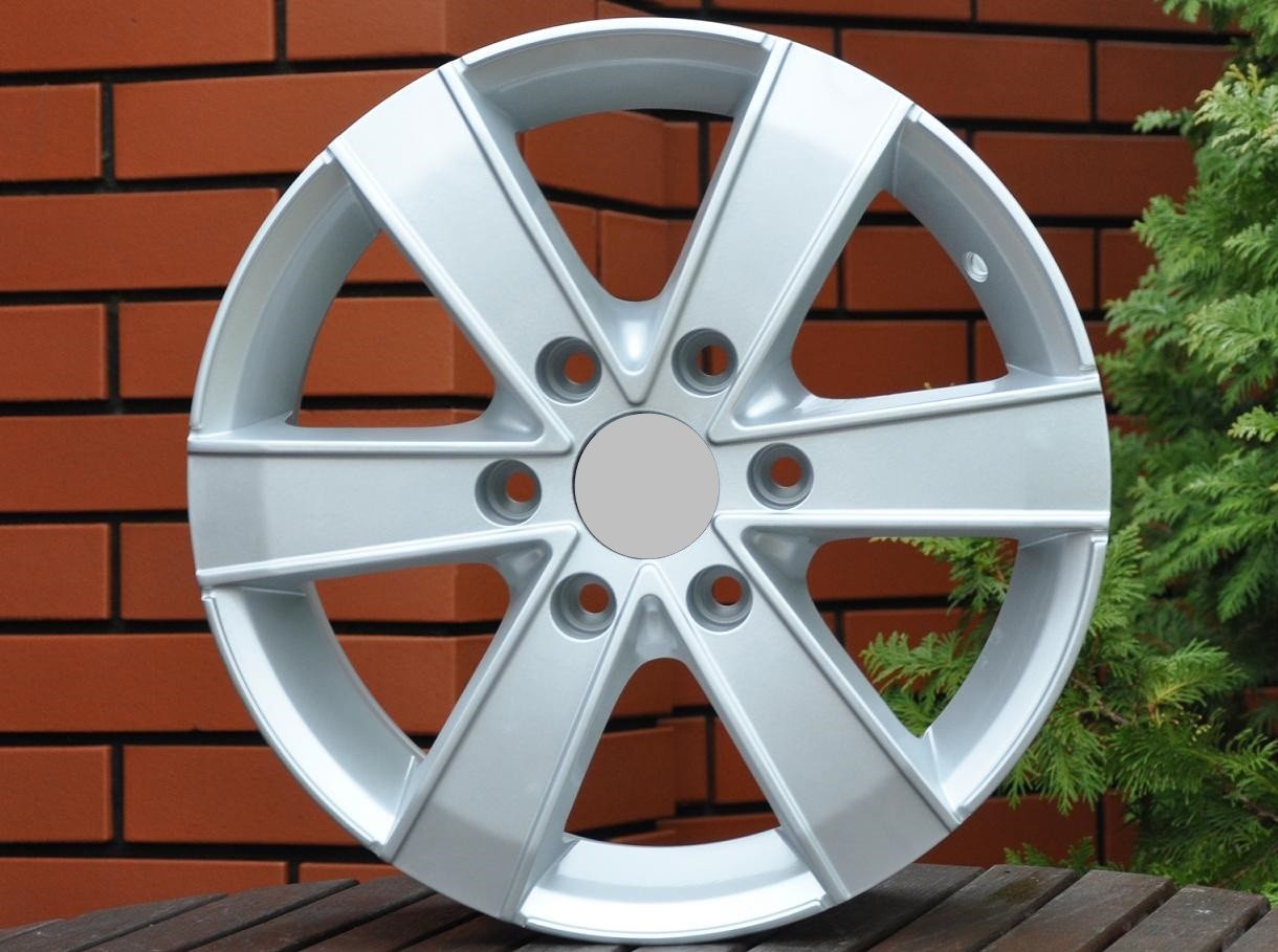 PDW 474 Alufælge 16" 6x130 ET60 – Sølv (sæt á 4)