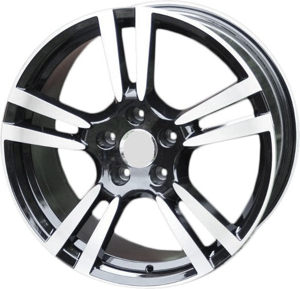 PDW 249/946/270 Alufælge 20" 5x130 ET55 – Poleret/sort (sæt á 4)